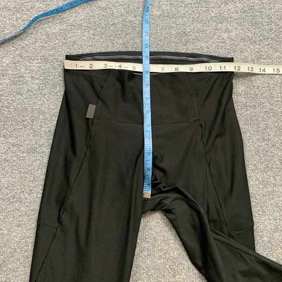 Rapha Leggings Womens S Small Black Reflective Cycling Activewear Pull On Pants - Picture 4 of 9